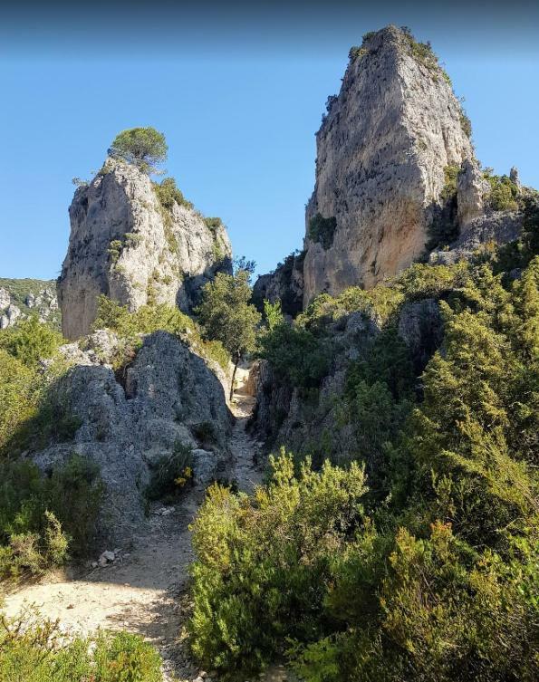 Les Barons De Guers Vila Castelnau-de-Guers Exterior foto